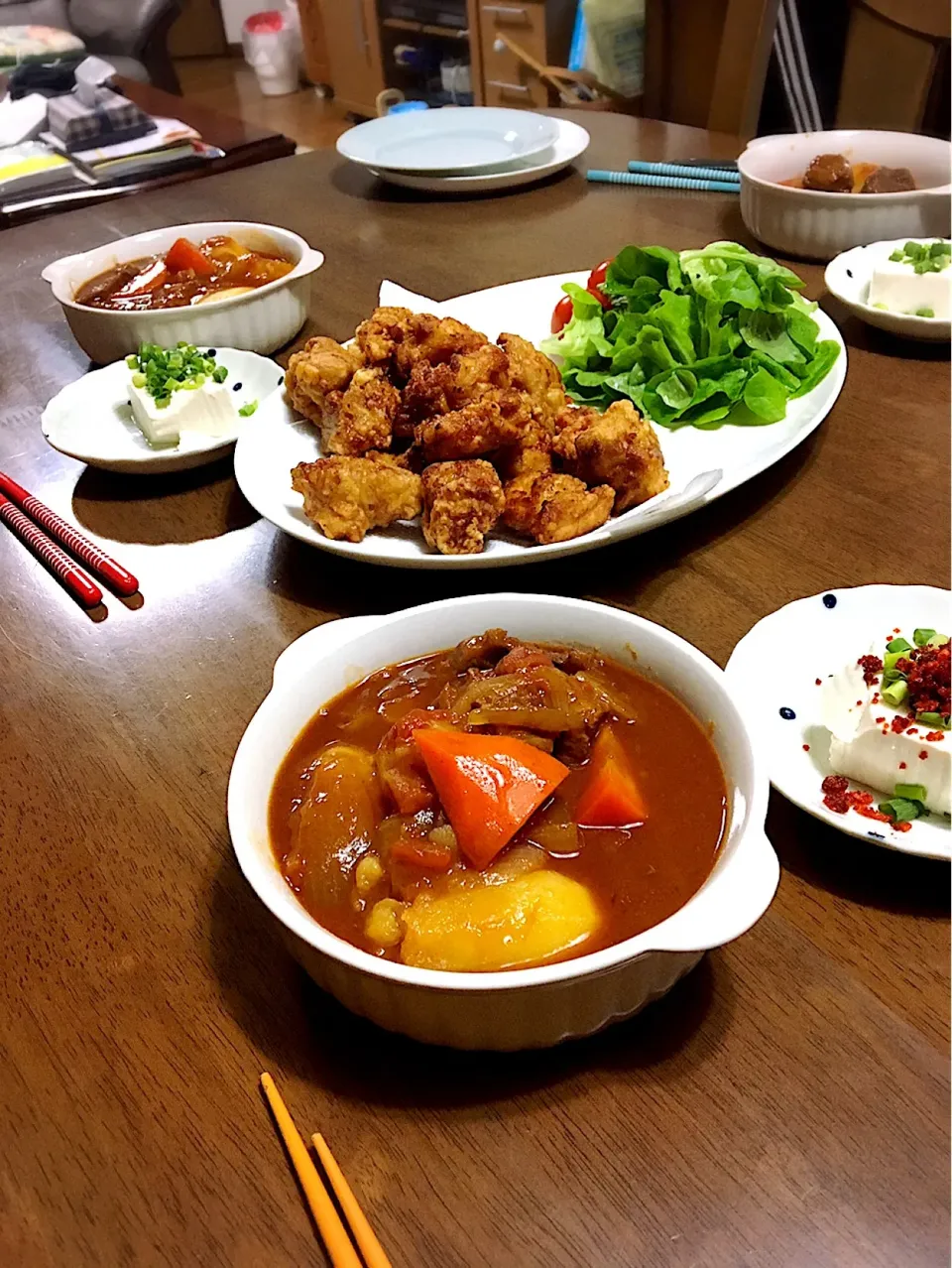 昨日の夕飯〜リクエストでビーフシチューとか〜 兄さんまたね！|あっつさん