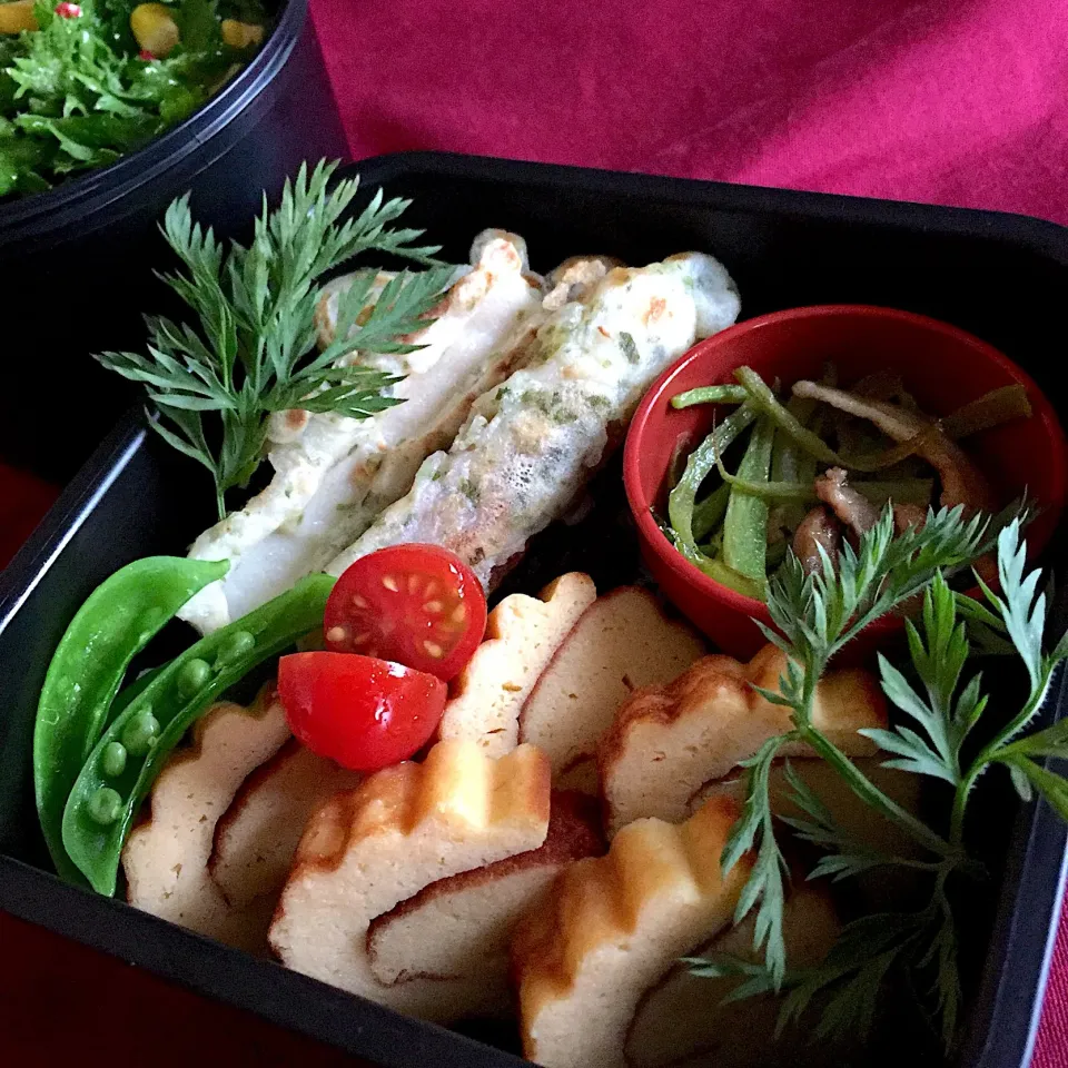 Snapdishの料理写真:お正月気分の海苔弁当|Kさん