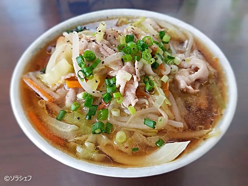 今日の昼ご飯はサンマーメンだよ(*^^*)|ソラシェフさん