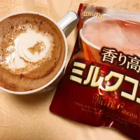 meito 香り高いミルクココアで、カフェモカ❤️|けんグランマさん