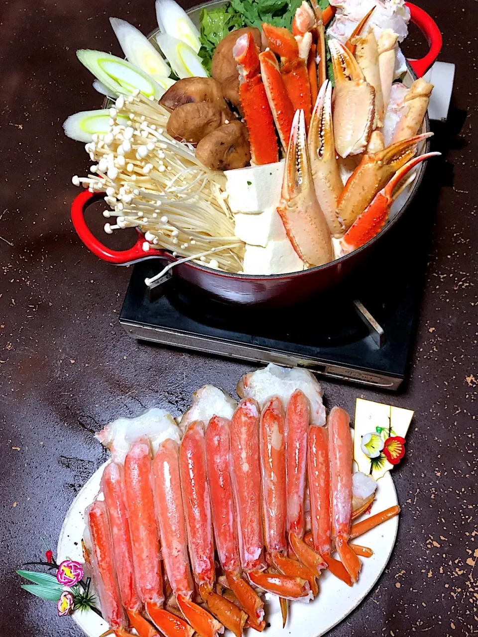 Snapdishの料理写真:いっぱいのカニちゃん🦀であけおめじゃ🙌😁🎶|ボンバーさん