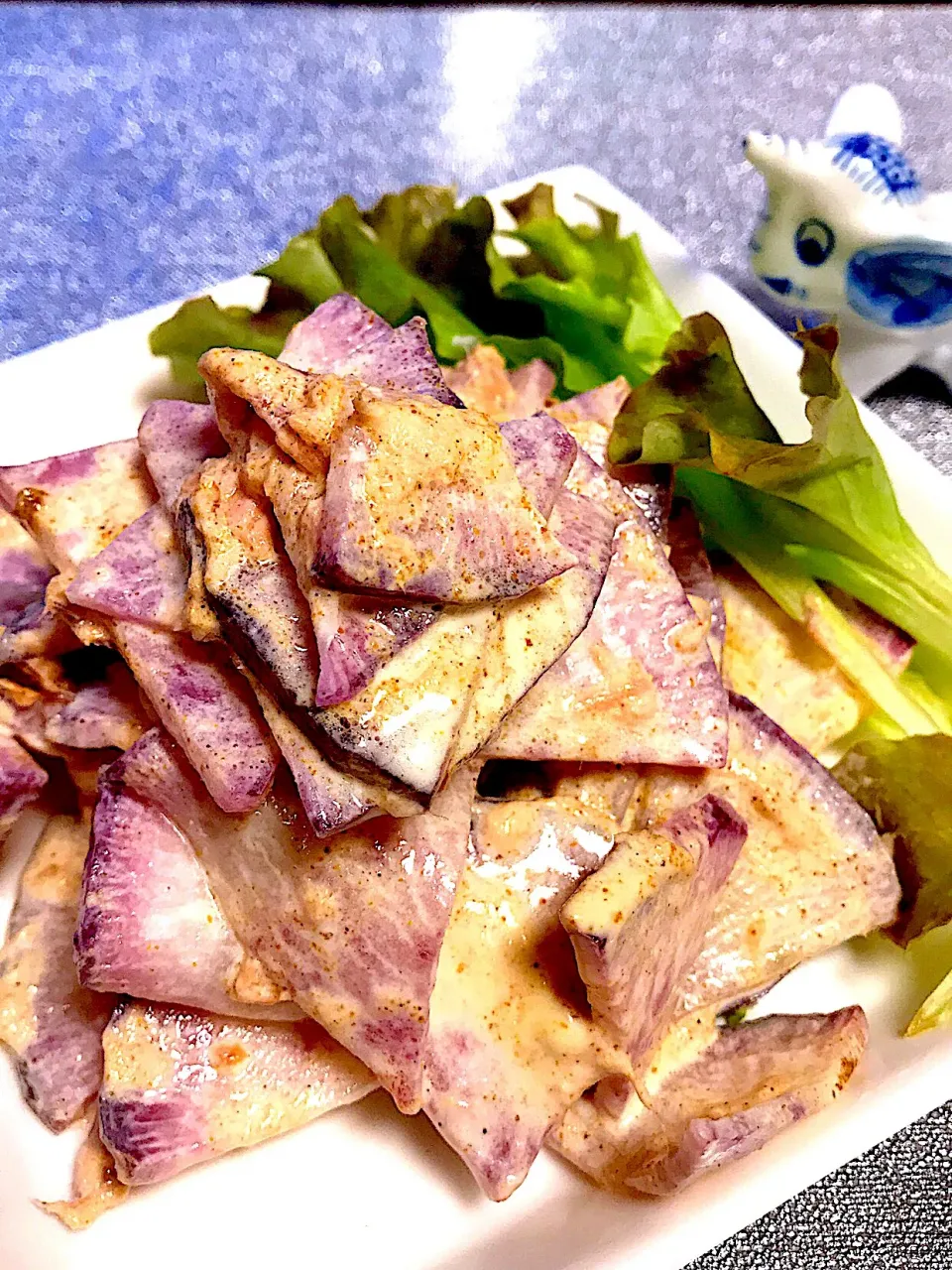 紫大根とツナのカレー味のサラダ|🌺🌺Foodie🌺🌺さん