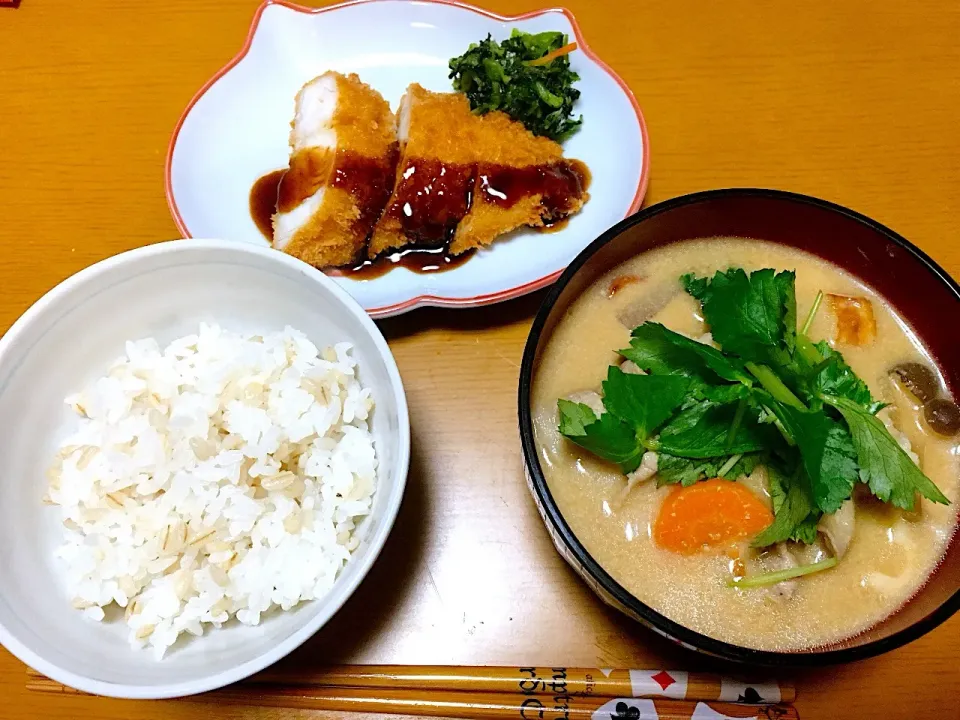 白身魚のフライとかす汁😋|くろねこっく🐈‍⬛さん