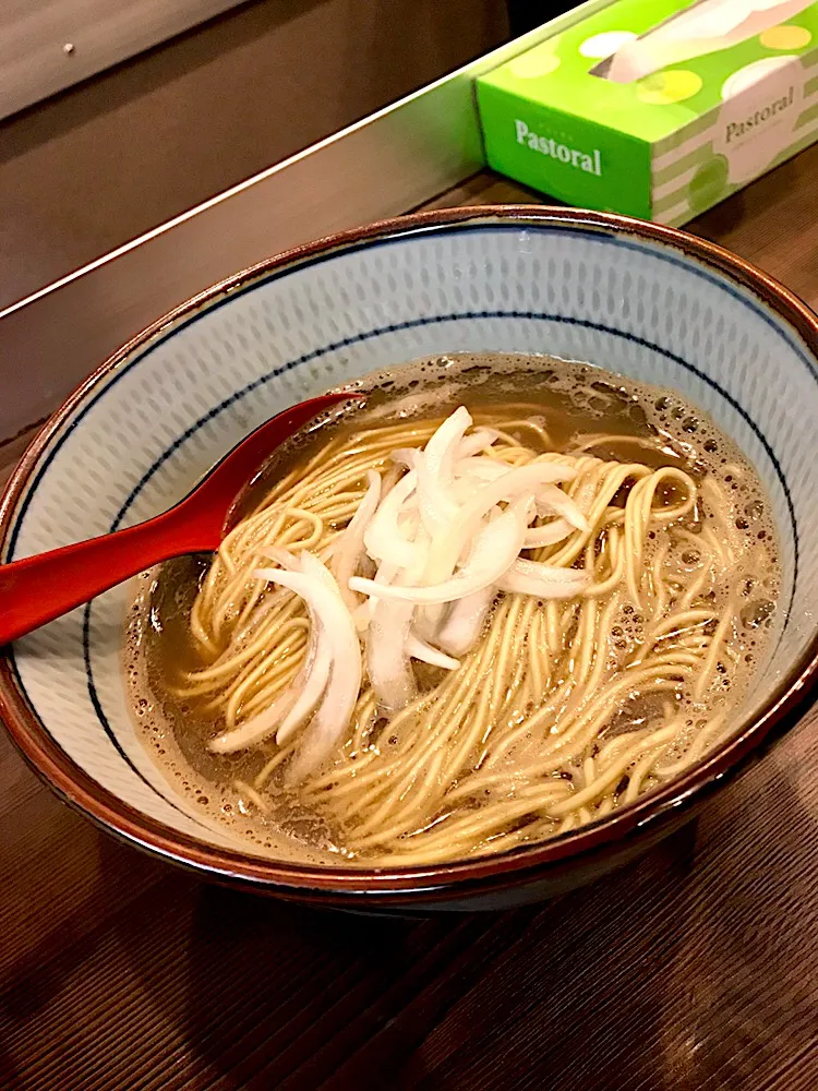 ✨漢の朝ラーメン🍜✨|中さんさん