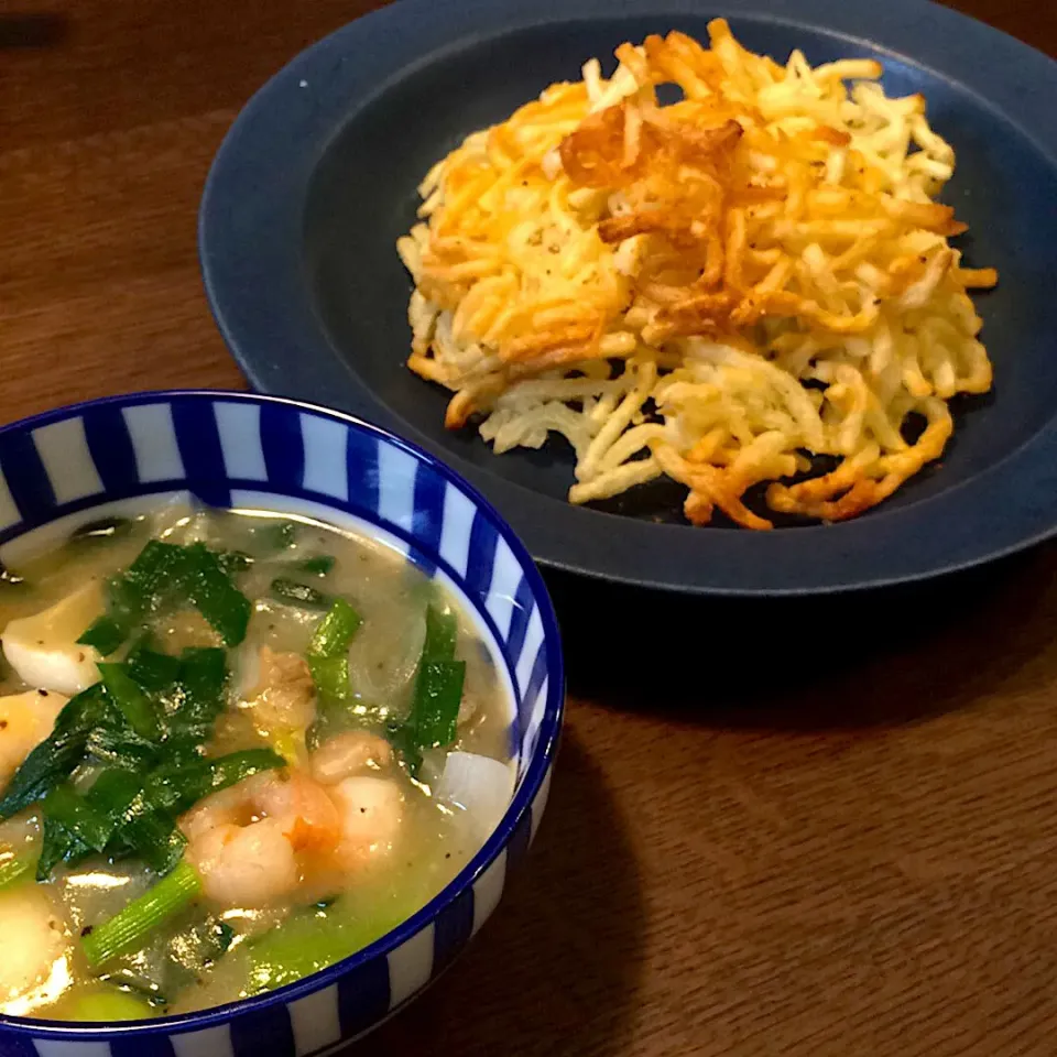 あんかけ揚げうどん|モスグリーンさん