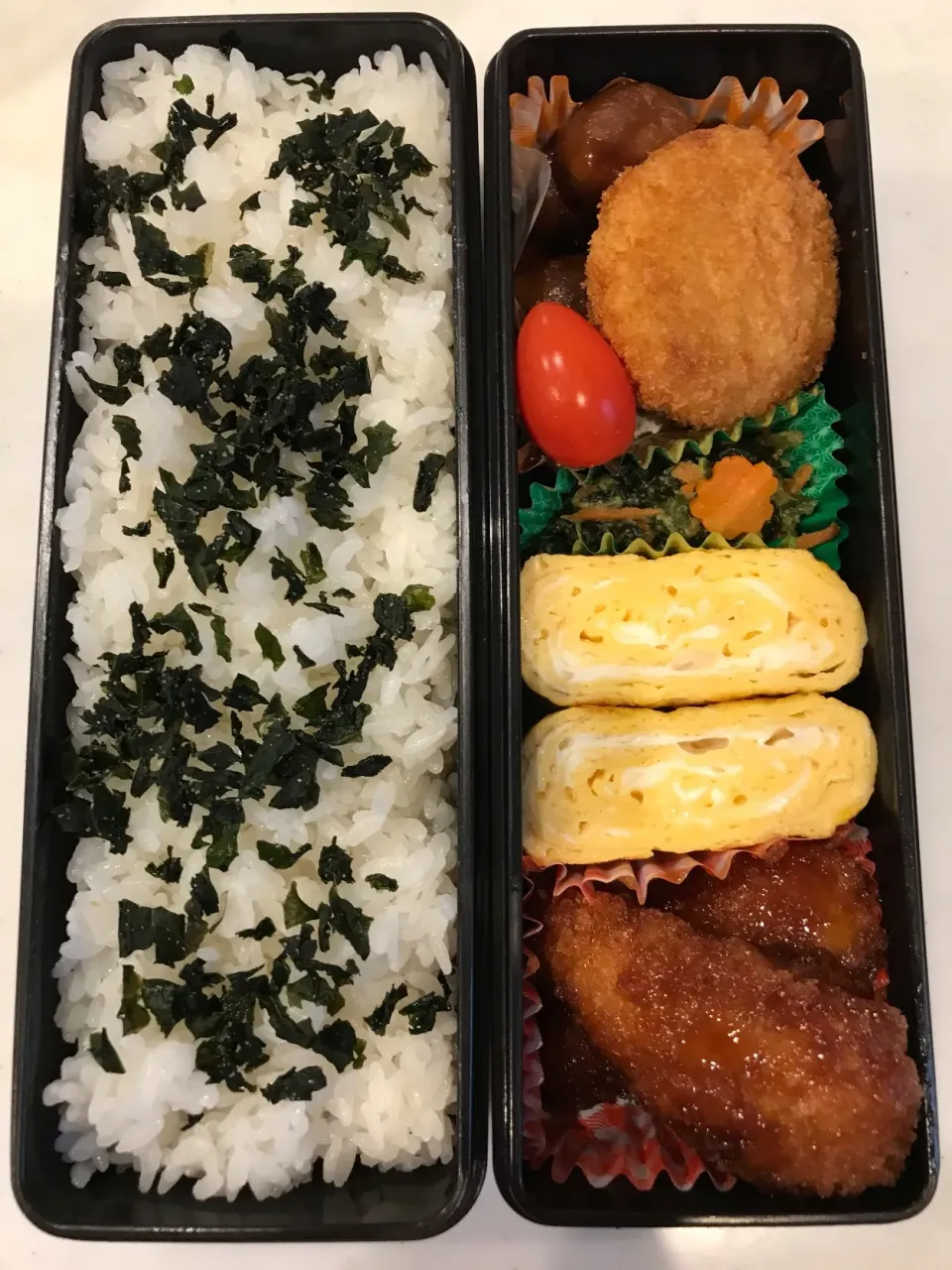 Snapdishの料理写真:2019.1.6 (日) 旦那様のお弁当🍱|あっきーよさん