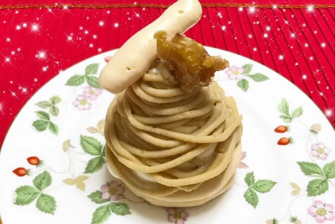 Snapdishの料理写真:こだわりモンブラン🌰|まいさん