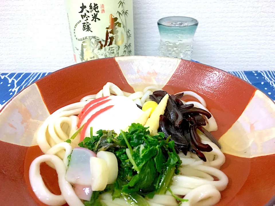 七草讃岐うどん
虎の尾 純米大吟醸（愛媛）|藤井裕之三号店さん