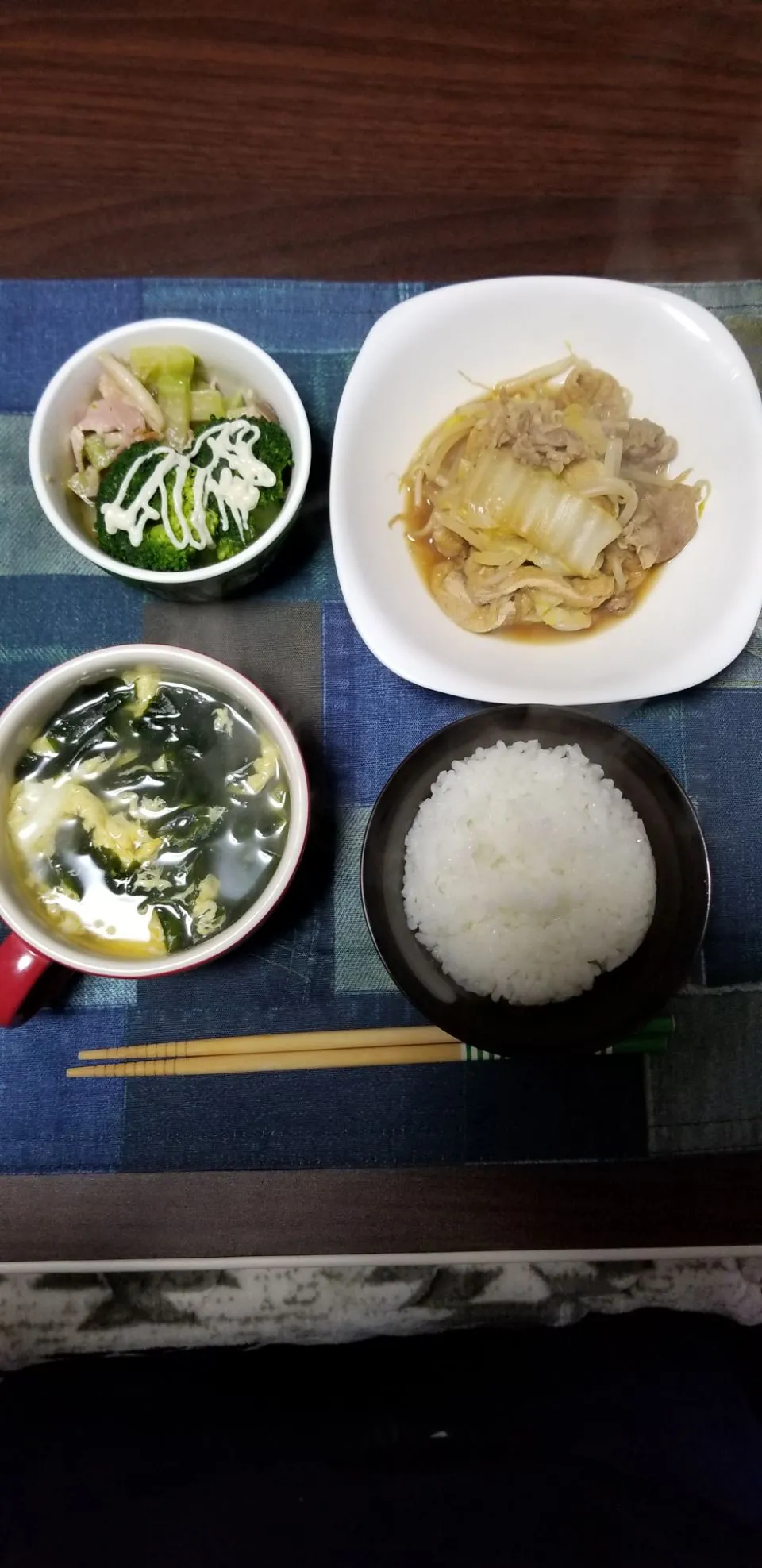 残り物で晩御飯|やまもとさん