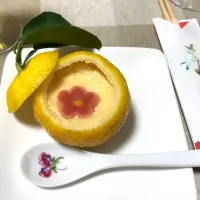 Snapdishの料理写真:ゆずの茶碗蒸し
〜ふわとろ柚の香り〜|まいさん