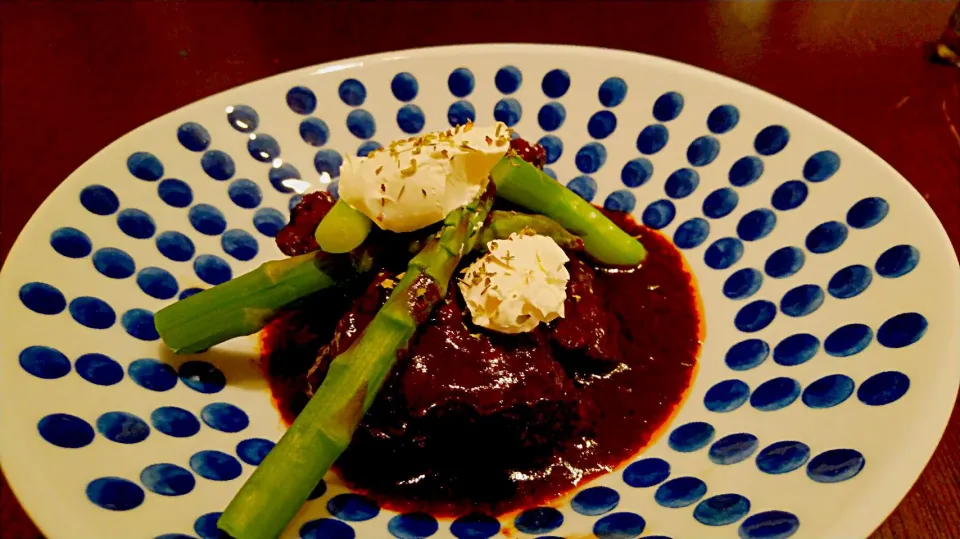 牛頬肉の煮込み 赤ワインとバルサミコのソース|Masahiko Aasanoさん