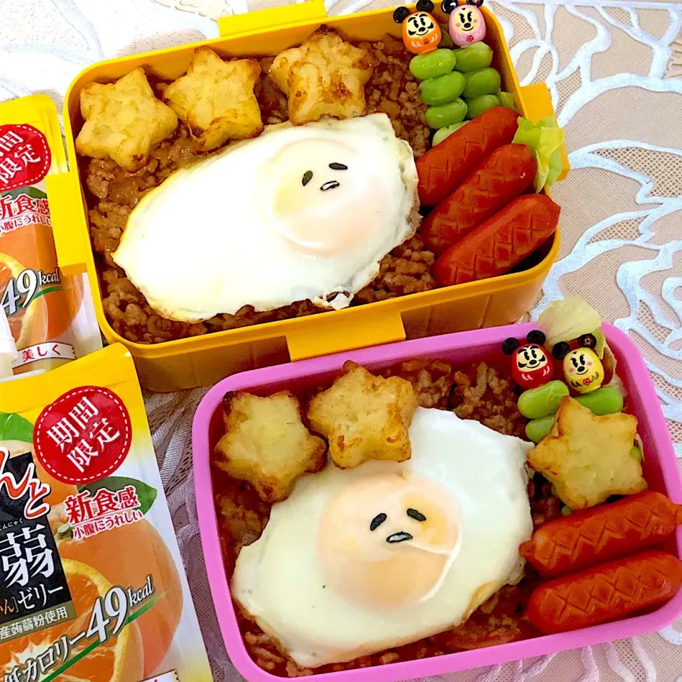 Snapdishの料理写真:こねないロコモコ弁当♪|riamamaさん