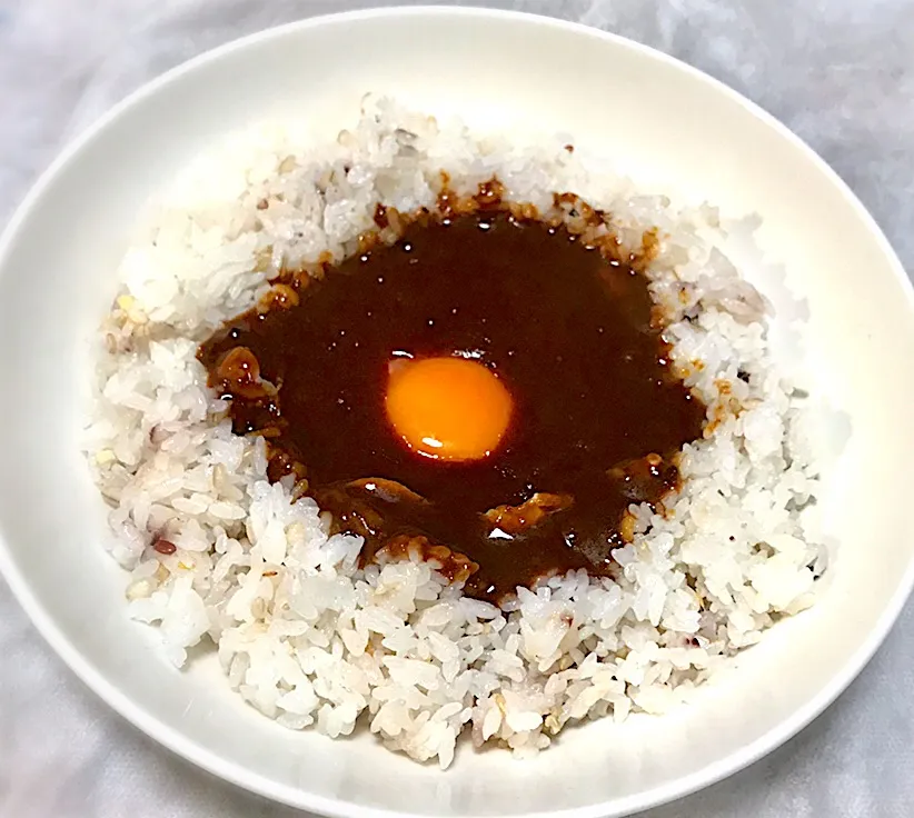 今夜は目玉カレーを頂いて、第3の目を開きます😃⚡️👍|ギムレットさん