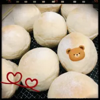 Snapdishの料理写真:☆プチ白パン☆|†みどり☆†さん