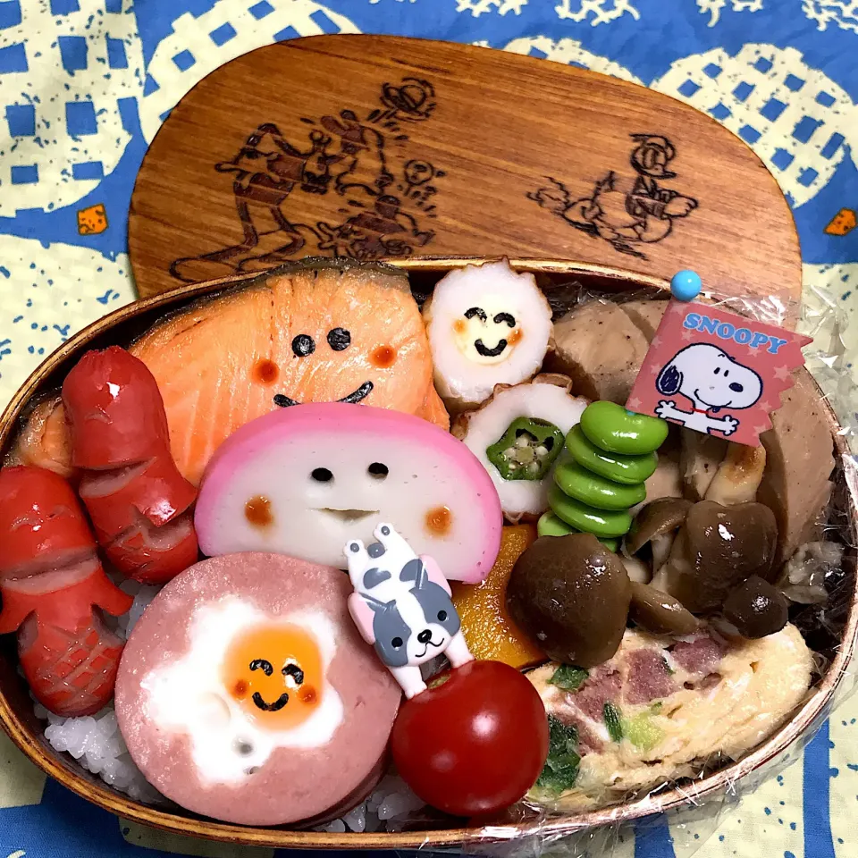 Snapdishの料理写真:2019年1月7日 オレ弁当♪|クッキングおやぢさん