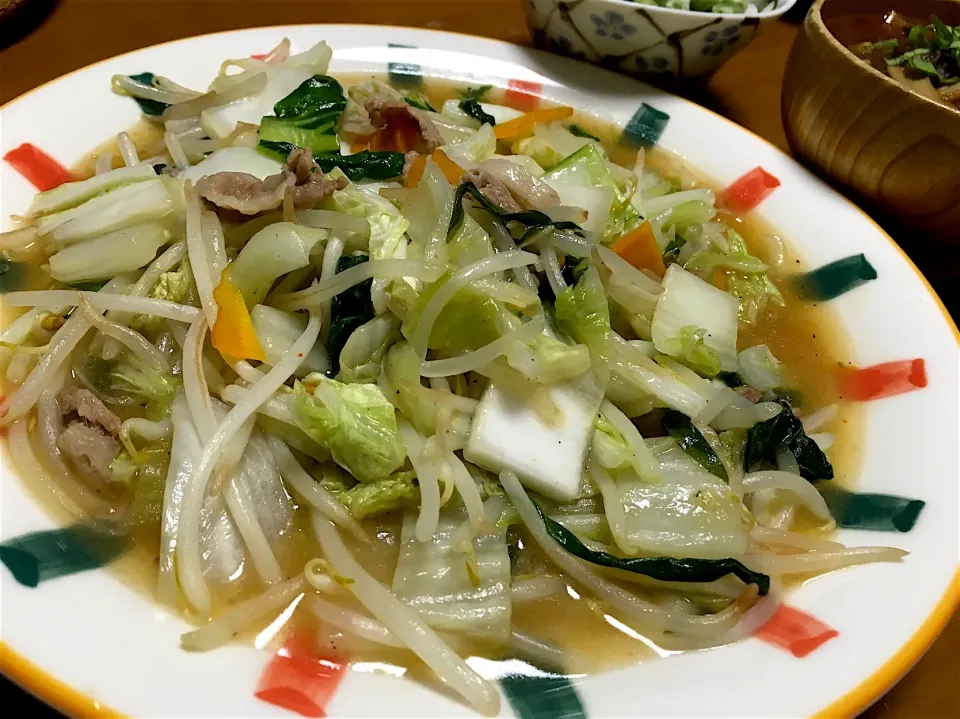 自家製野菜de中華炒め♪ #男子ごはん  #簡単料理  #家庭菜園  #簡単レシピ  #弁当男子|とみとみたろうの男子ごはん♪さん