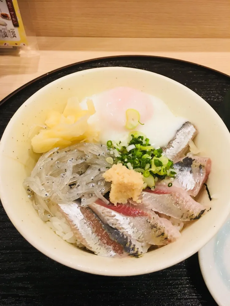 20180828イワシ丼🐟|くぽさん