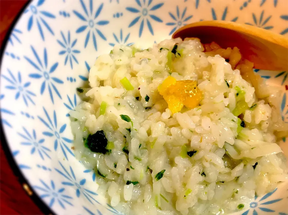 今年は、白味噌仕立ての七草粥🥣|ちまさん