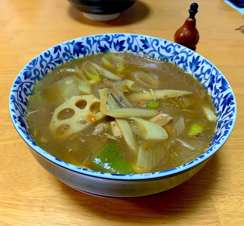 カレーうどん|ぴーまんさん