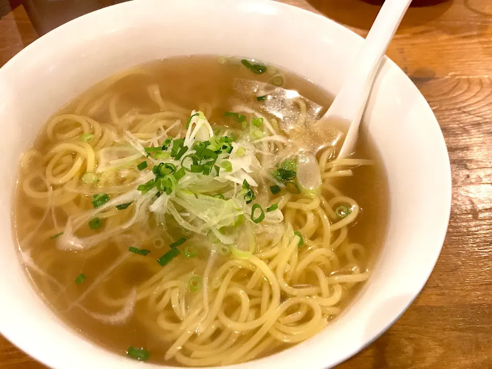 鶏塩ラーメン|中村信さん