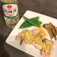 Snapdishの料理写真:茹で豚のネギだれ和え|けんママさん