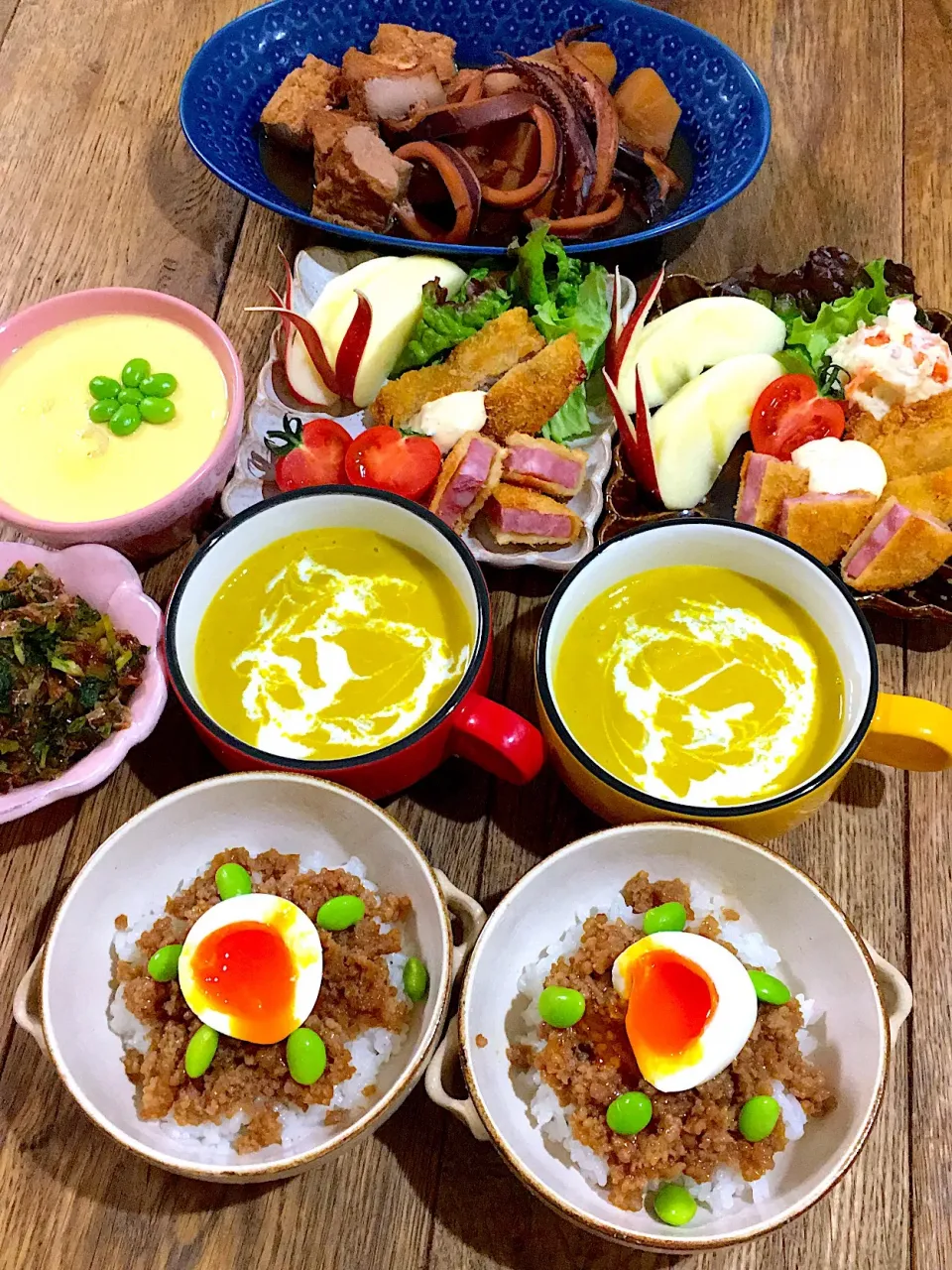 今日は〜鶏そぼろ丼✨|加藤よしえさん