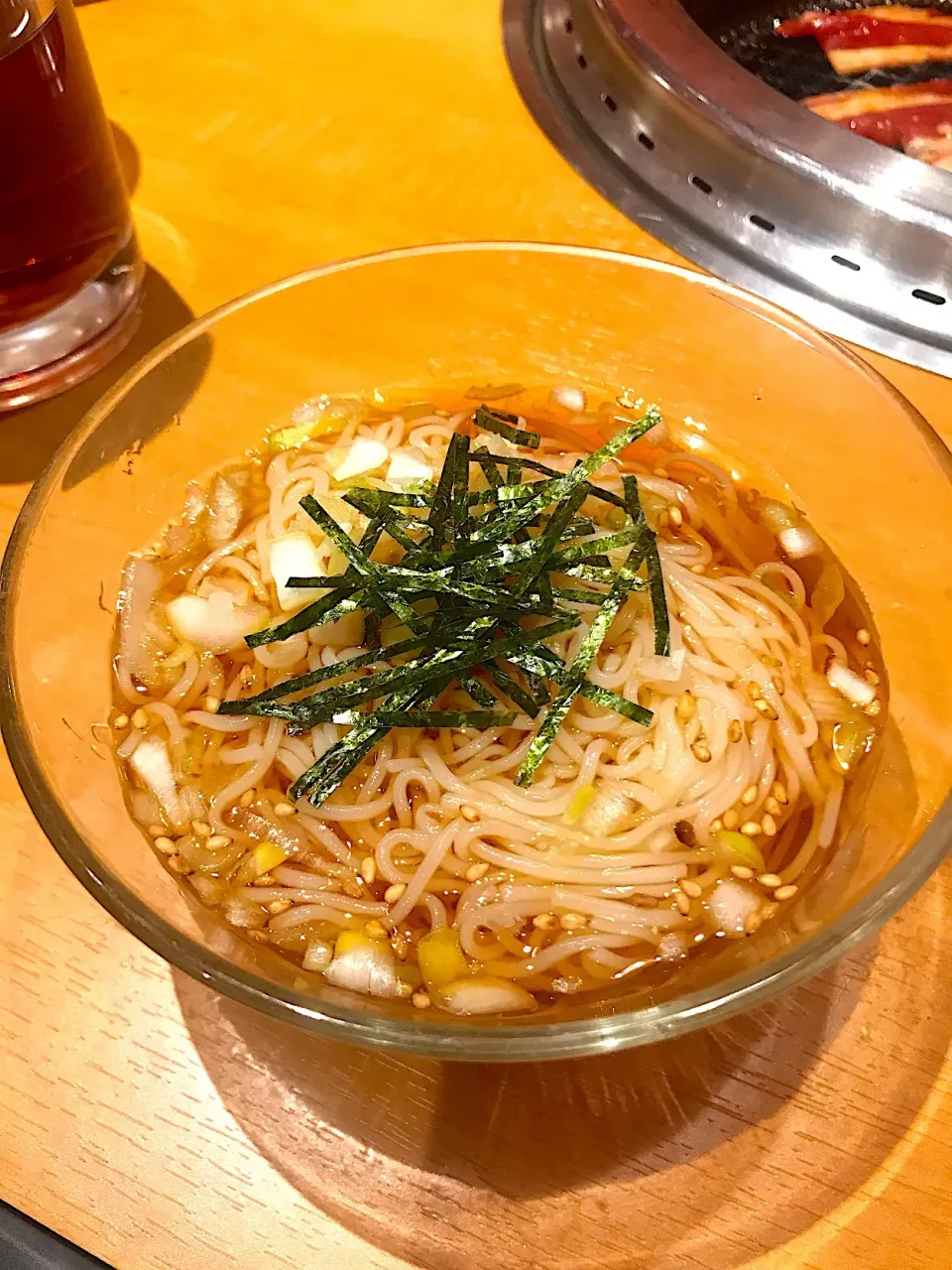 〆のさっぱり冷しそうめん
#焼肉きんぐ|ATSUMIさん