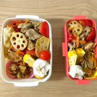 Snapdishの料理写真:ごまみそ炒め
 #お弁当|ひーさん