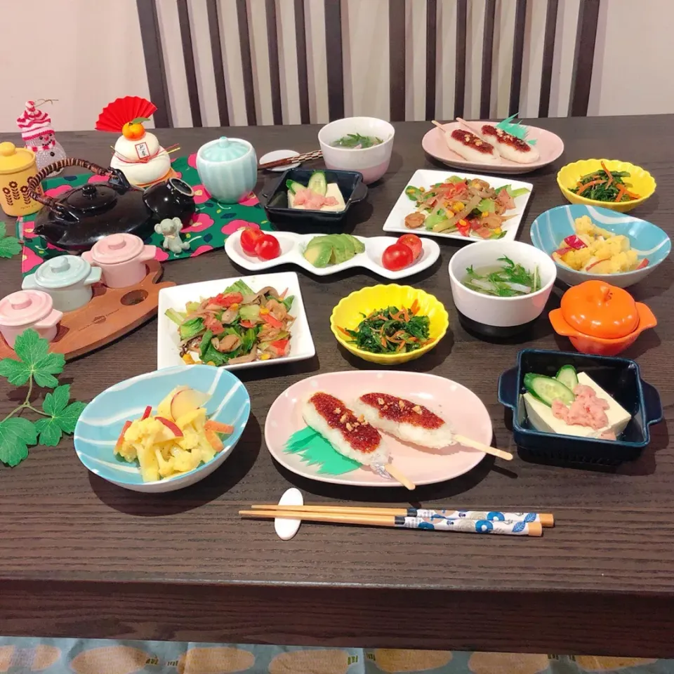 Snapdishの料理写真:♬ストック食材de作った献立♬|ぷらっとさん