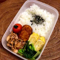 Snapdishの料理写真:旦那さん弁当|aiharuさん