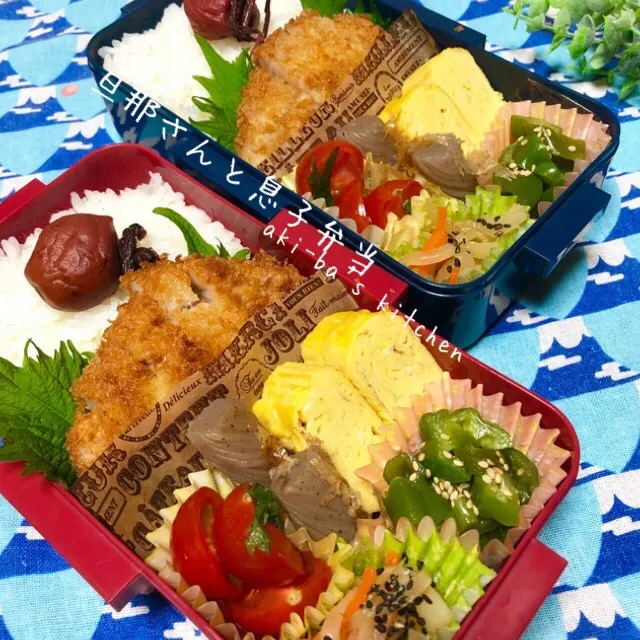 旦那さんと息子弁当1/7
今日からお弁当初め|アキーバさん