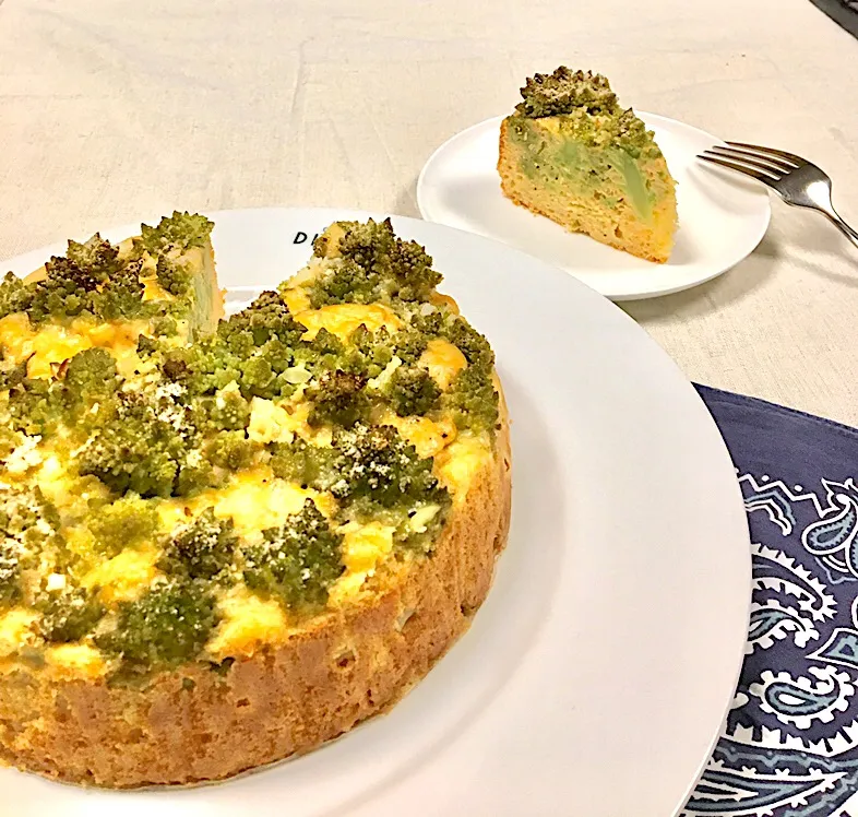 Savory Romanesco Cheesecake|gonbenさん