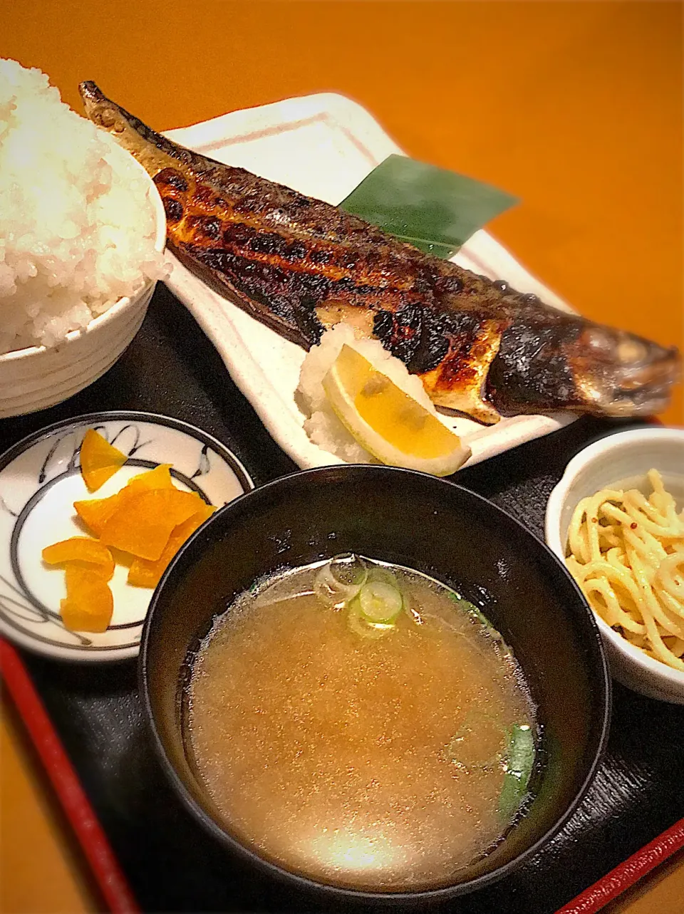 鯖焼き🐟   大根と人参のお味噌汁   スパゲティのサラダ🥗   壺漬け|ch＊K*∀o(^^*)♪さん