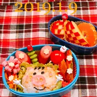 Snapdishの料理写真:息子弁当|riomamaさん