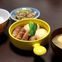 Snapdishの料理写真:#豚肉巻き大根と卵のこってり煮|ほーりーさん