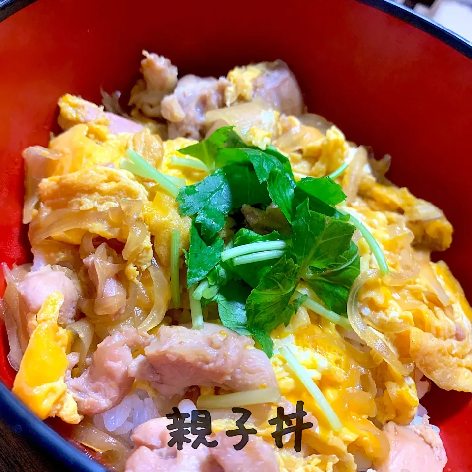 Snapdishの料理写真:親子丼|sirohigepokoさん