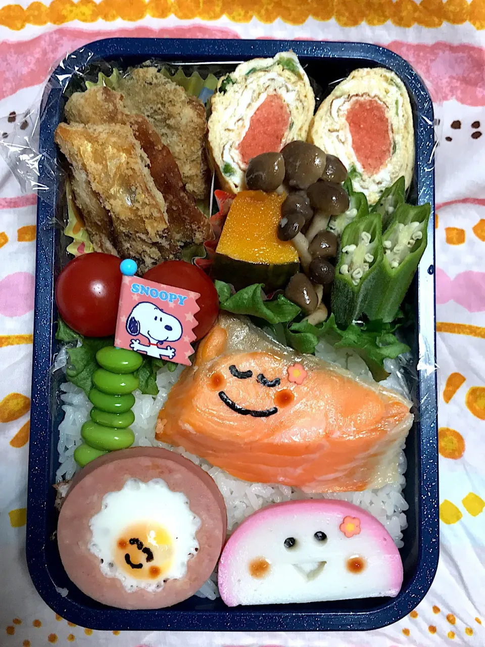 Snapdishの料理写真:2019年1月10日 オレ弁当♪|クッキングおやぢさん