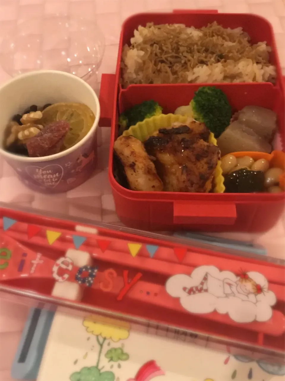 今日のお弁当 #お弁当  #🍱  #lunchbox  #obento  #中学生弁当|かれんさん