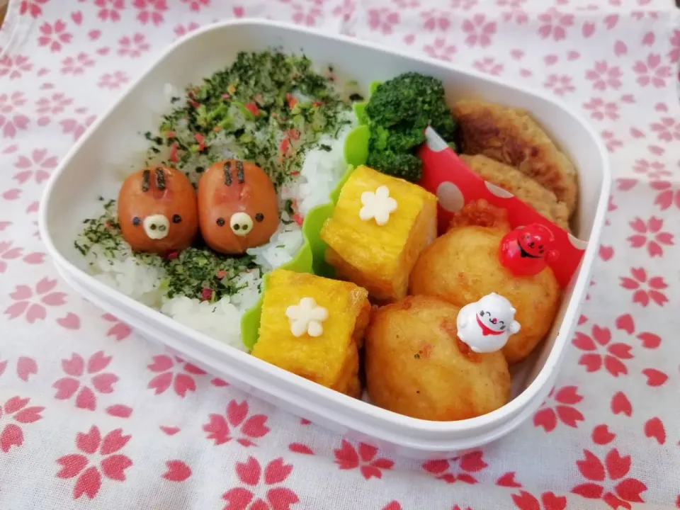 #幼稚園のお弁当 #お弁当 #弁当 #キャラ弁 #デコ弁|ゆかりんさん