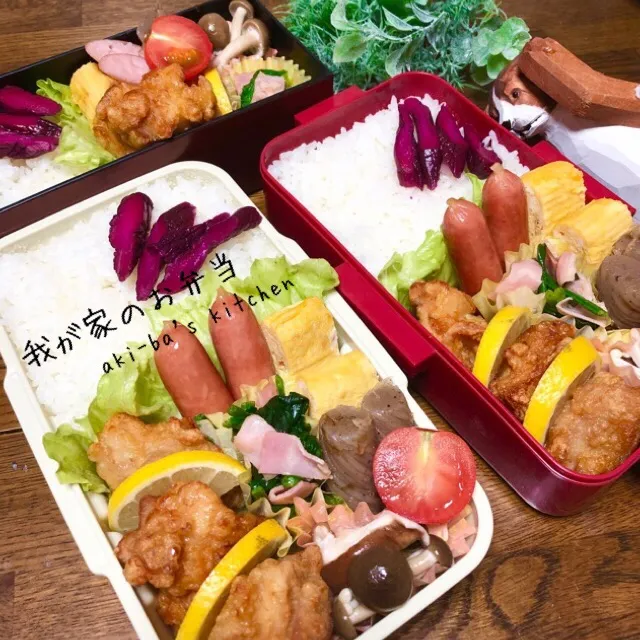 Snapdishの料理写真:我が家のお弁当1/10|アキーバさん