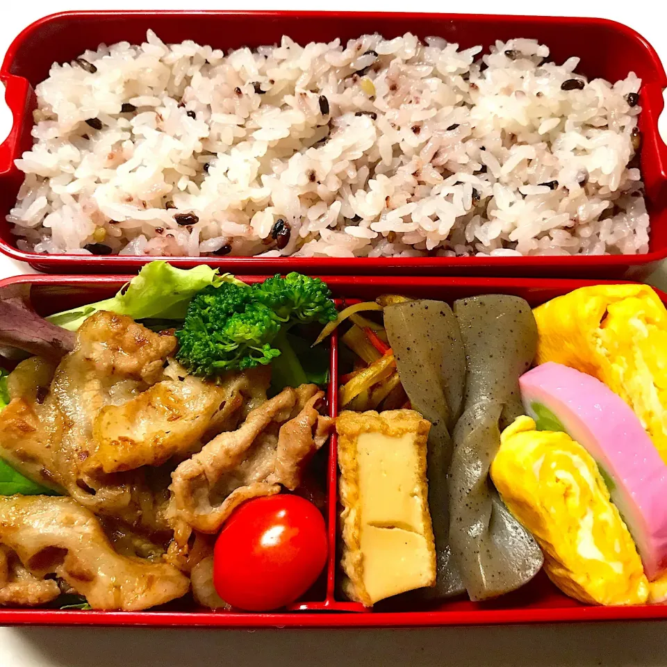 Snapdishの料理写真:旦那さんの夜勤弁当|aru_sakazakさん