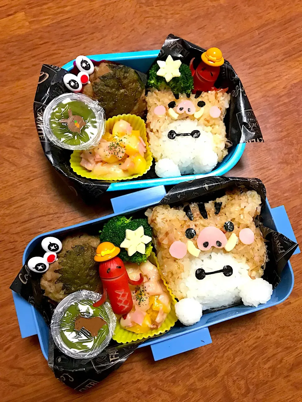 被り物ベイマックス弁当♡|かなさん