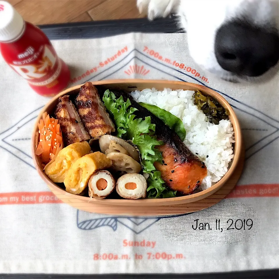 Snapdishの料理写真:男子高校生弁当|mikiさん