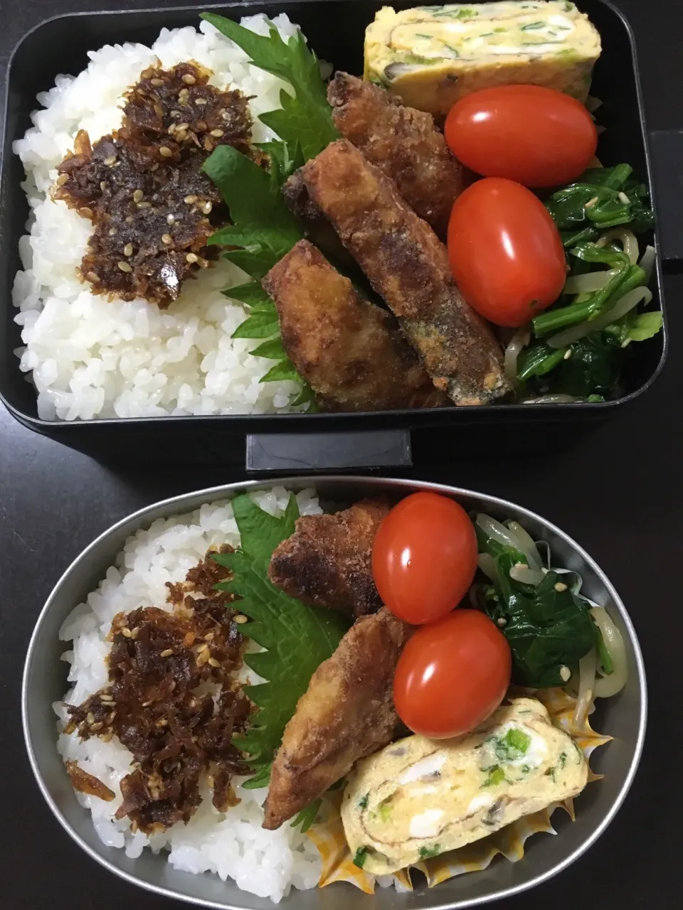 Snapdishの料理写真:11 Jan 2019, 初弁。娘とパパの。|kikkiさん