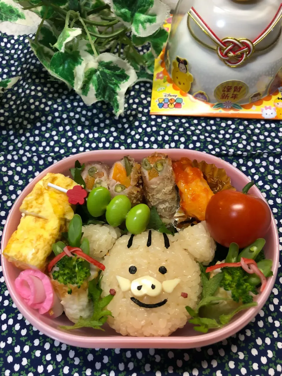 いのししさん🐗お弁当|ゆりゆりさん