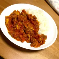 Snapdishの料理写真:さばトマトカレー|Yutaさん