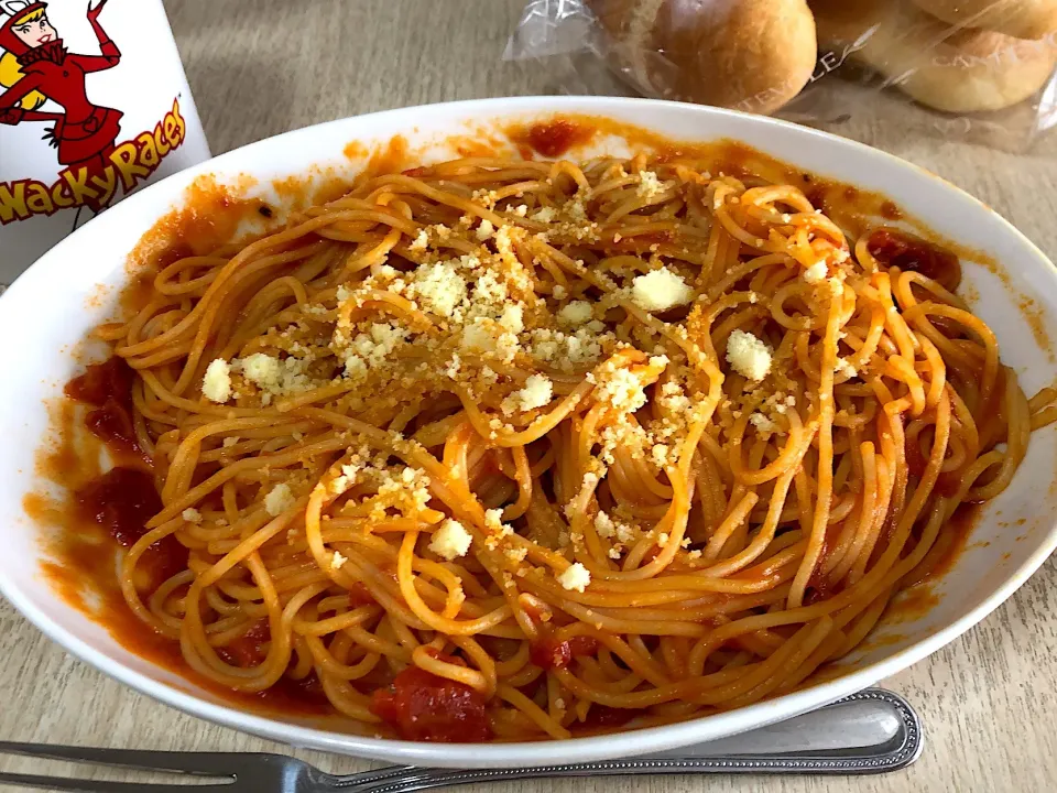 お昼ご飯はボロネーゼ🍝|mayuさん