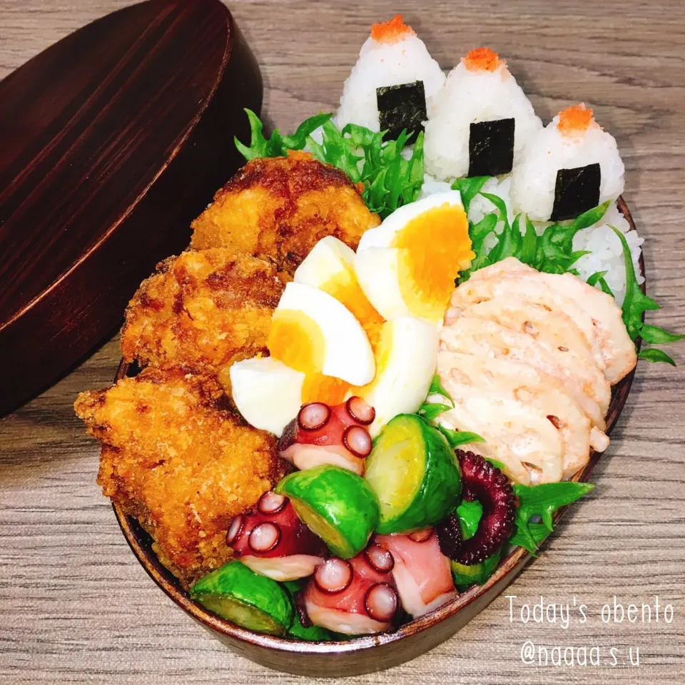 唐揚げドーーーン✨✨弁当😋🍴|なちるんるんさん