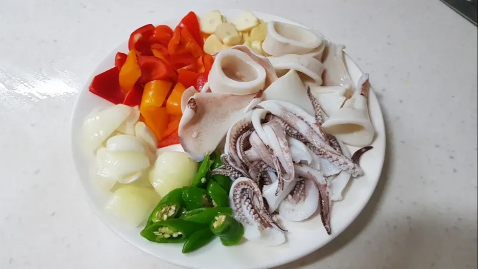 saute squid|steven z.y.さん