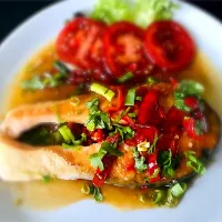 SALMON WITH TAMARIND SAUCE|sompinglingjaさん